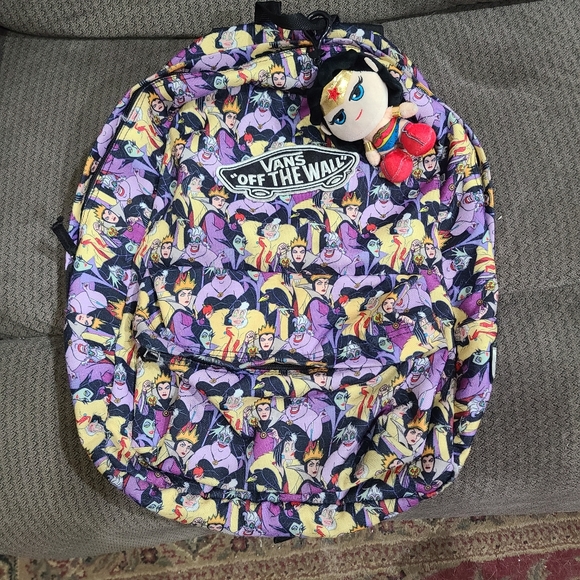 Vans Handbags - Vans Backpack X Disney Villans